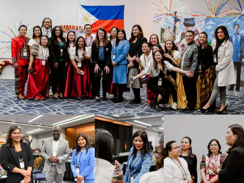 Consul General Melanie Rita B. Diano & Consul Ella Karina Mitra